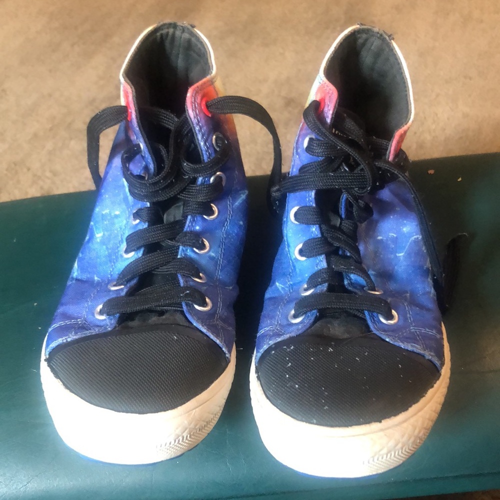 Sketches STAR WARS limited edition Darth Vader Come to the dark side high tops 5